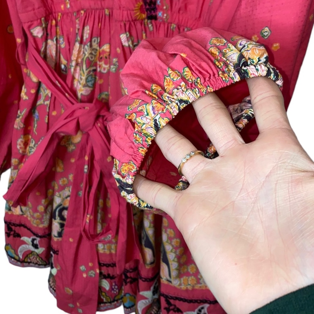 Anthropologie! Raquel Embellished Embroidered Beaded Mini Dress - Picture 9 of 10